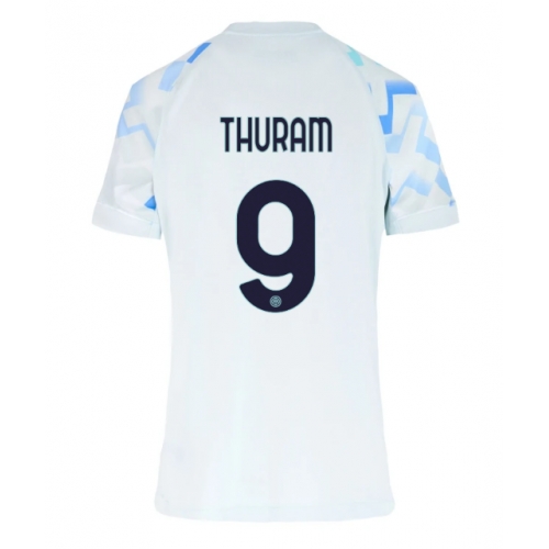 Billige Fotballdrakt Inter Milan Marcus Thuram #9 Replika Bortedrakt Dame 2025-26 Kortermet Billige Fotballdrakt Inter Milan Marcus Thuram #9 Replika Bortedrakt Dame 2025-26 Kortermet